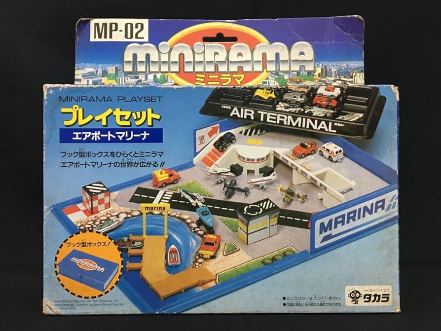 ジオラマブレイカー　セット Amazon.co.jp: ミニラマ MP-02 プレイセット エアポートマリーナ